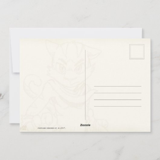 GROOT BRIEFKAART #02 (Achterkant)