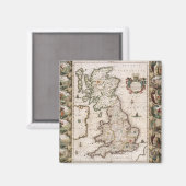 Groot-Brittannië als zodanig in het toneel van de  Magneet (Voorkant / Achterkant)