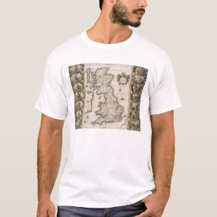 Groot-Brittannië als zodanig in het toneel van de T-shirt