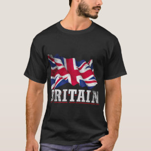 Groot-Brittannië Britse vlag T-shirt