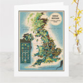  - Groot - Brittannië - Bronnenkaart Kaart (Gele Bloem)