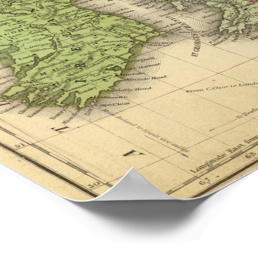 Groot-Brittannië en Ierland 2 Poster (Hoek)