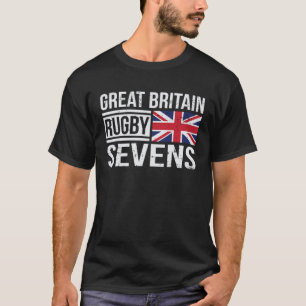 Groot-Brittannië Engeland Rugby Sevens 7s Trots Fa T-shirt