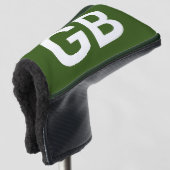 Groot-Brittannië Euro/Green Golfheadcover (3/4 voorkant)