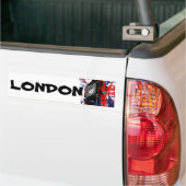 Groot-Brittannië - Londen Bumpersticker (Op Truck)