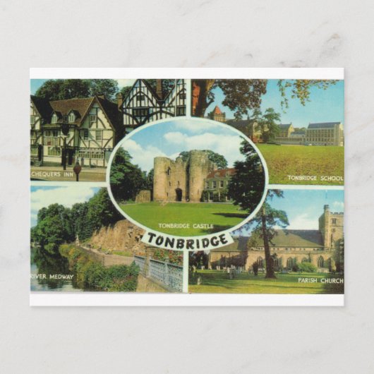 Groot-Brittannië, multiview, Tonbridge Kent Briefkaart (Voorkant)