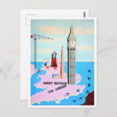 Groot-Brittannië, oud Briefkaart (Voorkant / Achterkant)