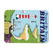 Groot-Brittannië poster treinvakantie Magneet (Horizontaal)
