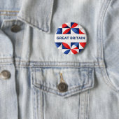 Groot-Brittannië Ronde Button 5,7 Cm (In situ)