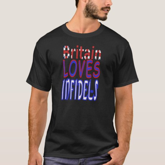 Groot-Brittannië verliest Infidels shirt (Voorkant)