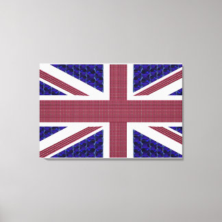 Groot-Brittannië Vlag Uitgerekt Canvas Print