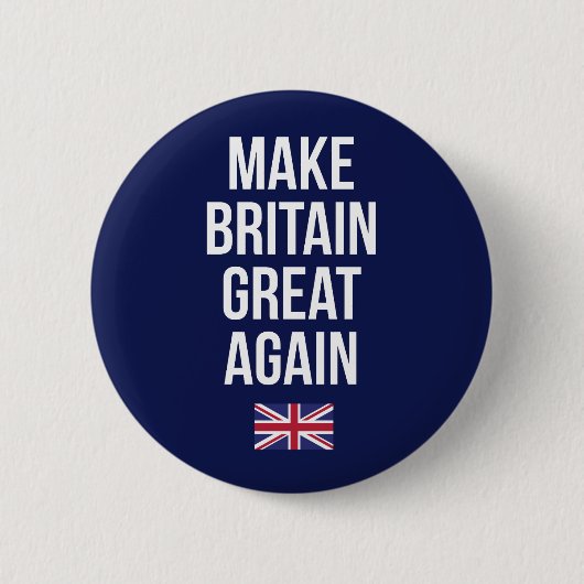 Groot-Brittannië weer Groot-Brittannië Ronde Button 5,7 Cm (Voorkant)