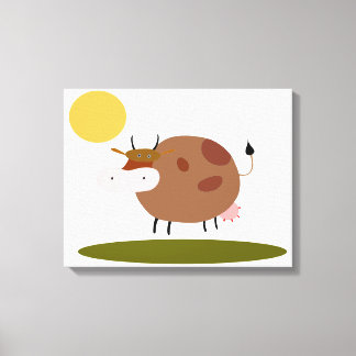 Groot canvas van hoge kwaliteit met afbeelding voo afdruk