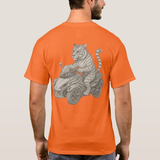 Groot Cincinnati - Spyder Bengal T-shirt (Achterkant)