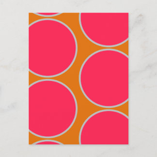 Groot Circles Abstract Design Briefkaart