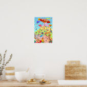 Groot Circus Fantasie. Poster (Keuken)