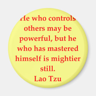 groot citaat Lao Tzu Magneet