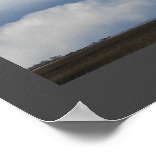 groot cloud-Poster Poster (Hoek)