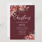 Groot Corporate Gala Vakantie Kerstfeest Kaart (Voorkant)