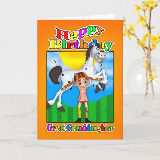 Groot - de Kaart van de Verjaardag van de (Gele Bloem)