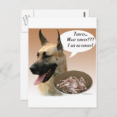 Groot-Deens Turkije Briefkaart (Voorkant / Achterkant)