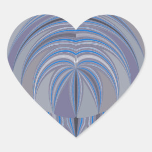 Groot design zonder hart hart sticker