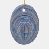 Groot design zonder hart keramisch ornament (Voorkant)