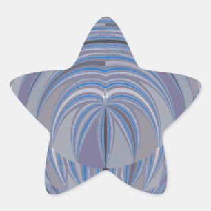 Groot design zonder hart ster sticker