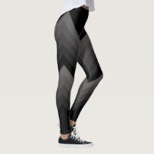 Groot diagonaal verloopstreep leggings (Rechts)