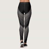 Groot diagonaal verloopstreep leggings (Achterkant)
