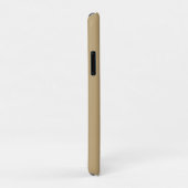 Groot diamanten hart, gouden monogram, scriptnaam Case-Mate iPhone case (Achterkant/rechts)