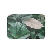 Groot donkerblad badmat (Voorkant)