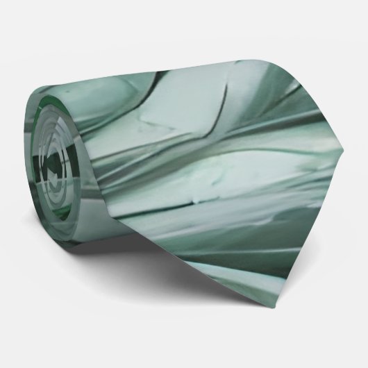 Groot donkerblad stropdas (Opgerold)