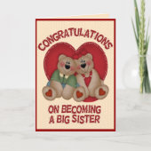 Groot draag Zuster Kaart (Voorkant)