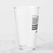 Groot drinkglas van HeartUSA Glas (Rechts)