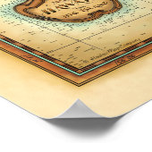 Groot eiland Hawaii Poster (Hoek)