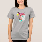 Groot eiland Tri-Blend shirt (Voorkant)
