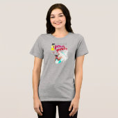 Groot eiland Tri-Blend shirt (Voorkant volledig)