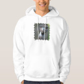 Groot Emu - gestreken overhemd Hoodie (Voorkant)