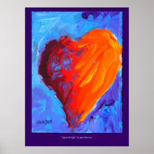 Groot en helder poster