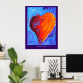 Groot en helder poster (Thuiskantoor)