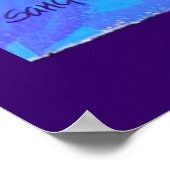 Groot en helder poster (Hoek)