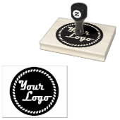 Groot en vet oogverblindend rubberstempel (Gestempeld)