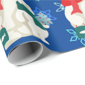Groot en weinig pooir Beer en sneeuwpakpapier Cadeaupapier (Rol Hoek)