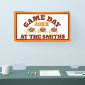 Groot Football spel Tailgate Party Chips Cheese Di Spandoek (Beurs)