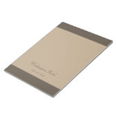 Groot formaat notitieblok voor bureau op maat  (Schuin)