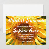 Groot geel Zonnebloem foto vrijgezellenfeest Kaart (Voorkant / Achterkant)