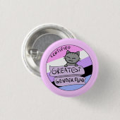 Groot Gendervloeibaar Ronde Button 3,2 Cm (Voorkant /achterkant)