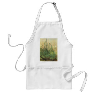 Groot grasveld door Albrecht Durer, Vintage Kunst Standaard Schort