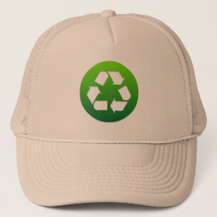Groot Groene Recycling Sign Trucker Pet